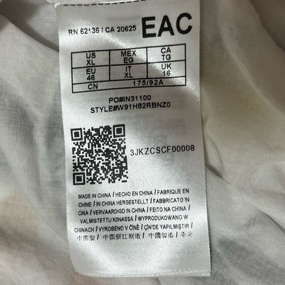 GUESS Off Shoulder Nidia Top Size XL - Picture 8 of 9